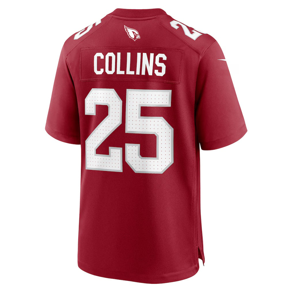 A.Cardinals #25 Zaven Collins Cardinal HOLBERT Home Game Jersey