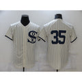Chicago White Sox #35 Frank Thomas 2021 Cream Navy HOLBERT Field of Dreams Flex Base Stitched Jersey