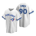 Toronto Blue Jays #90 Adam Cimber White HOLBERT Cooperstown Collection Jersey