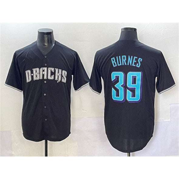 Arizona Diamondbacks #39 Corbin Burnes Black HOLBERT Stitched Jersey