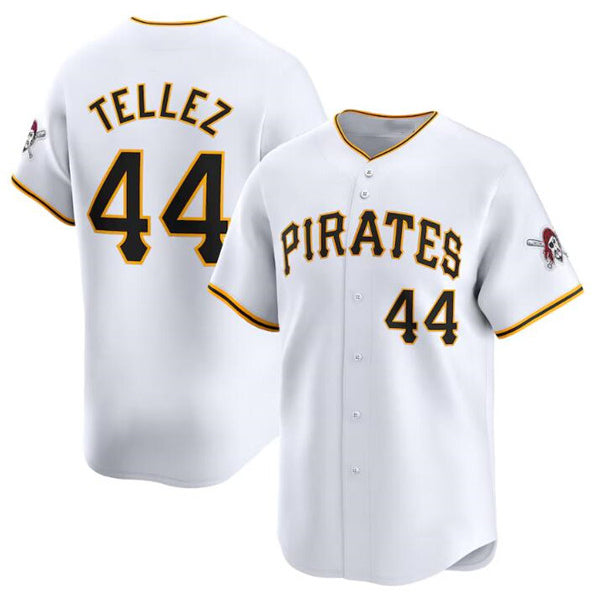 Pittsburgh Pirates #44 Rowdy Tellez White HOLBERT Home Limited Stitched Jersey