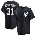 New York Yankees #31 Cam Schlittler Navy HOLBERT 2026 Alternate Stitched Jersey
