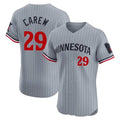 Minnesota Twins #29 Rod Carew Player Gray HOLBERTHome Limited Elite Stitched Jerseys