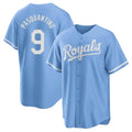Kansas City Royals #9 Vinnie Pasquantino Player Light Blue HOLBERT Home Game Stitched Jerseys