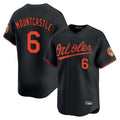 Baltimore Orioles #6 Ryan Mountcastle Player Black HOLBERT Limited Home Game Stitched Jerseys