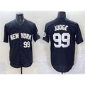 New York Yankees #99 Aaron Judge Black HOLBERT Limited Stitched Jersey