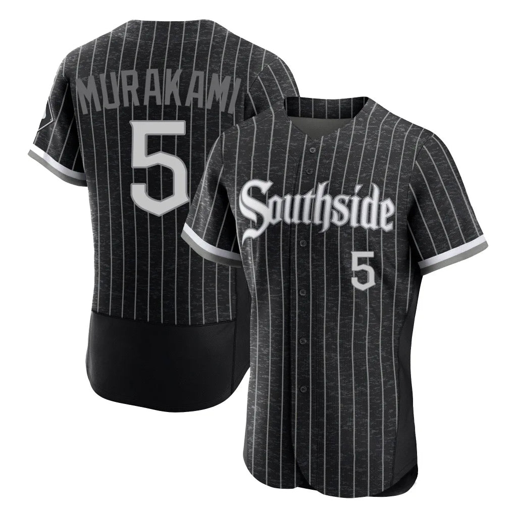 Chicago White Sox #5 Munetaka Murakami Player Black HOLBERT City Connect Limited Elite Home Stitched Jerseys