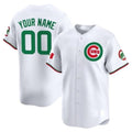 Custom Chicago Cubs Mexico Vapor Premier Limited Jersey V3 ¨C All Stitched-White HOLBERT