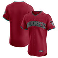 Arizona Diamondbacks Red HOLBERT Limited Elite Home Game Blank Player Stitched Jerseys