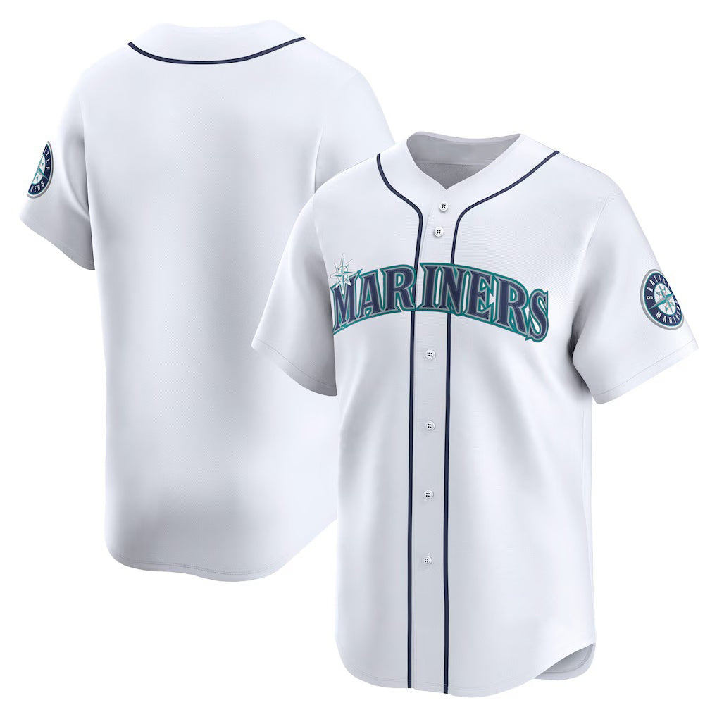 Seattle Mariners White HOLBERT Home Limited Jersey