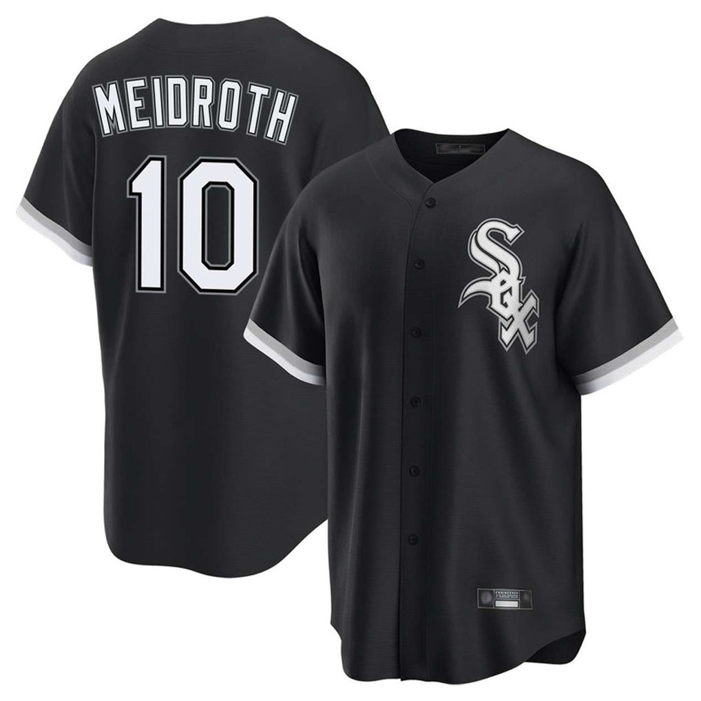 Chicago White Sox #10 Chase Meidroth Player Black HOLBERT Home Game Stitched Jerseys