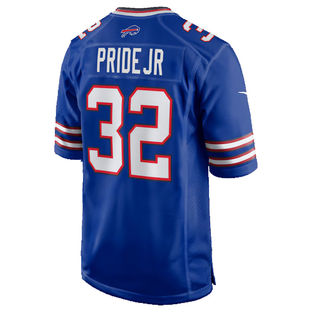 B.Bills #32 Toriano Pride Jr. Royal HOLBERT Team Game Jersey