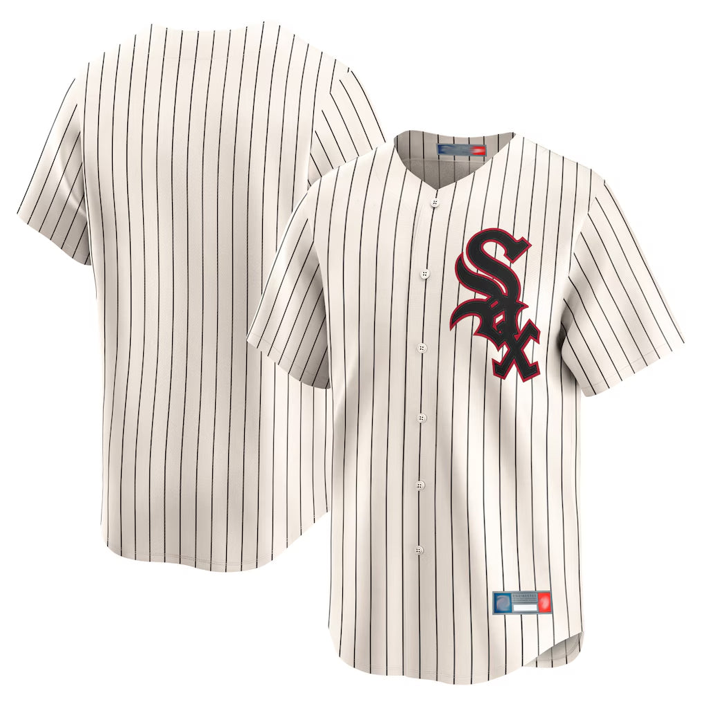 Chicago White Sox Blank Player Cream HOLBERT Cooperstown Collection Limited Home Stitched Jerseys