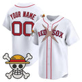 Custom Boston Red Sox x One Piece White HOLBERT Vapor Premier Limited Jersey - Stitched