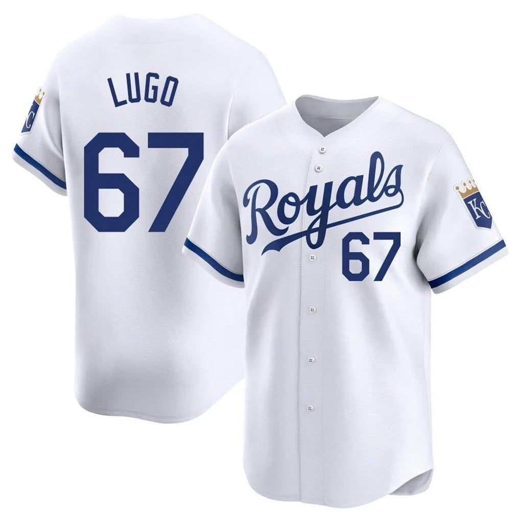 Kansas City Royals #67 Seth Lugo Player White HOLBERT Alt Limited Home Stitched Jerseys