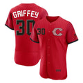 Cincinnati Reds #30 Ken Griffey Player Red HOLBERT 2026 City Connect Limited Elite Home Stitched Jerseys