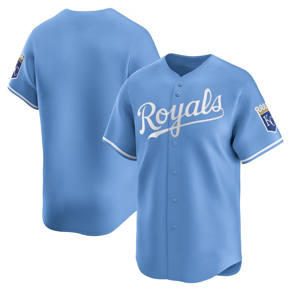 Kansas City Royals Light Blue HOLBERT Alternate Limited Jersey