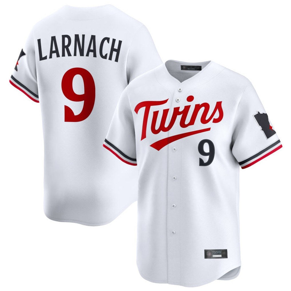 Minnesota Twins #9 Trevor Larnach Player White HOLBERTHome Limited Stitched Jerseys