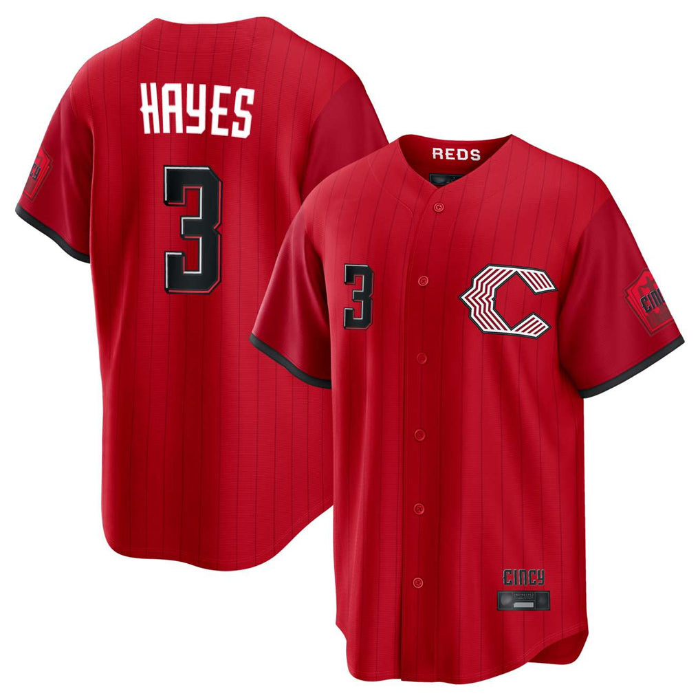 Cincinnati Reds #3 Ke'Bryan Hayes Player Red HOLBERT 2026 City Connect Home Game Stitched Jerseys