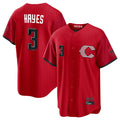 Cincinnati Reds #3 Ke'Bryan Hayes Player Red HOLBERT 2026 City Connect Home Game Stitched Jerseys