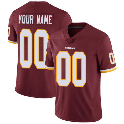 Custom W.Redskins Home Burgundy Red HOLBERT Vapor Untouchable Limited Jersey