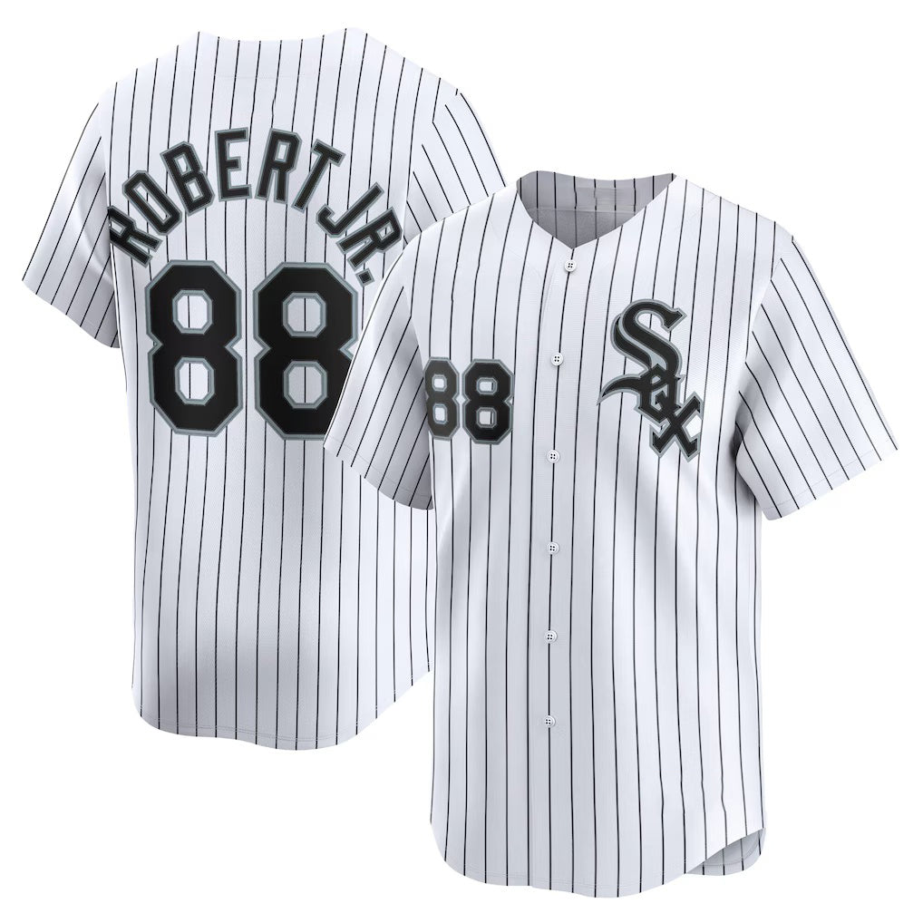 Chicago White Sox #88 Luis Robert Jr. White HOLBERT Home Limited Player Jersey