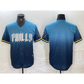Philadelphia Phillies Blank Blue HOLBERT 2024 City Connect Limited Stitched Jersey