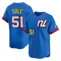 Atlanta Braves #51 Chris Sale Player Royal HOLBERT National League All-Star Edition Game Stitched Jerseys