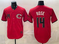 Cincinnati Reds #14 Pete Rose Red HOLBERT 2026 City Connect Stadium Stitched Jersey