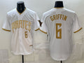 Pittsburgh Pirates #6 Konnor Griffin White HOLBERT 2026 City Connect Stadium Stitched Jersey