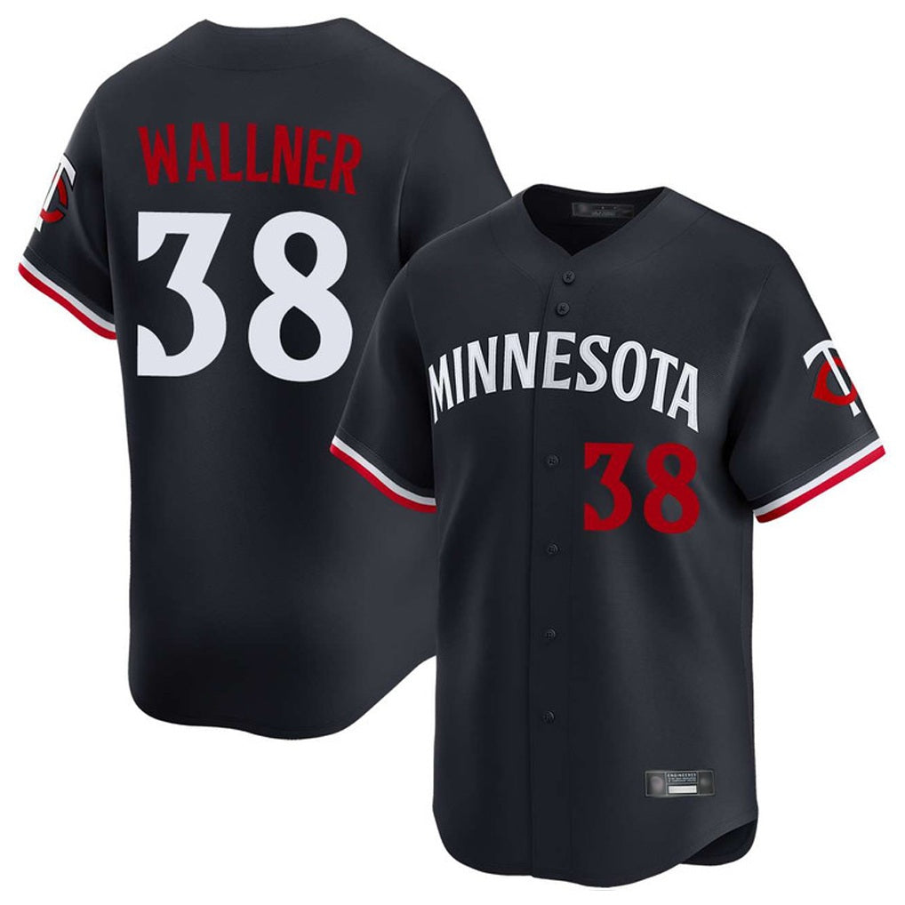 Minnesota Twins #38 Matt Wallner Player Navy HOLBERTHome Limited Stitched Jerseys