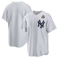 New York Yankees Blank White HOLBERT 2024 World Series Cool Base Stitched Jersey