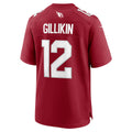 A.Cardinals #12 Blake Gillikin Cardinal HOLBERT Team Game Jersey