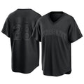 Kansas City Royals #28 Kyle Isbel Player Black HOLBERT Fashion Game Stitched Jerseys