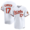 Baltimore Orioles #17 Colton Cowser White HOLBERT Home Limited Player Jersey
