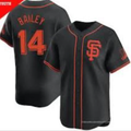 San Francisco Giants #14 Patrick Bailey Black 2024 Black HOLBERT Alternate Limited Stitched Jersey