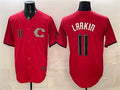 Cincinnati Reds #11 Barry Larkin Red HOLBERT 2026 City Connect Stadium Stitched Jersey