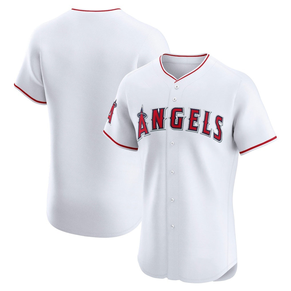 Los Angeles Angels White HOLBERT Home Elite Jersey