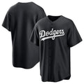 Los Angeles Dodgers Blank Player Black HOLBERT Pitch Fashion T-shirt Stitched Jerseys