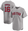 Boston Red Sox #16 Jarren Duran Gray HOLBERT 2024 Away Limited Stitched Jersey