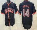 San Francisco Giants #14 Patrick Bailey Black HOLBERT 2026 Alternate Stadium Stitched Jersey