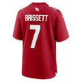 A.Cardinals #7 Jacoby Brissett Cardinal HOLBERT Team Game Jersey