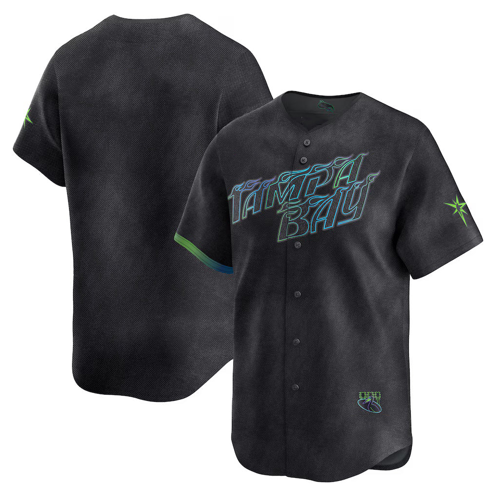 Tampa Bay Rays Black HOLBERT City Connect Limited Jersey