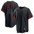 Cincinnati Reds #3 Ke'Bryan Hayes Player Black HOLBERT City Connect Home Game Stitched Jerseys