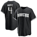 Arizona Diamondbacks #4 Ketel Marte Player Player Black HOLBERT Game Home Stitched Jerseys