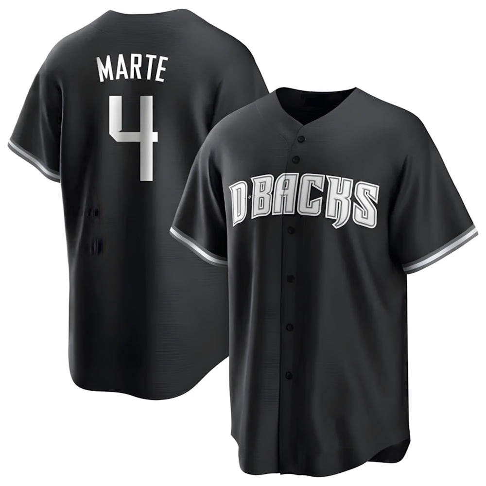 Arizona Diamondbacks #4 Ketel Marte Player Player Black HOLBERT Game Home Stitched Jerseys