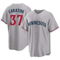 Minnesota Twins #37 Victor Caratini Player Gray HOLBERTGame Limited Home Stitched Jerseys