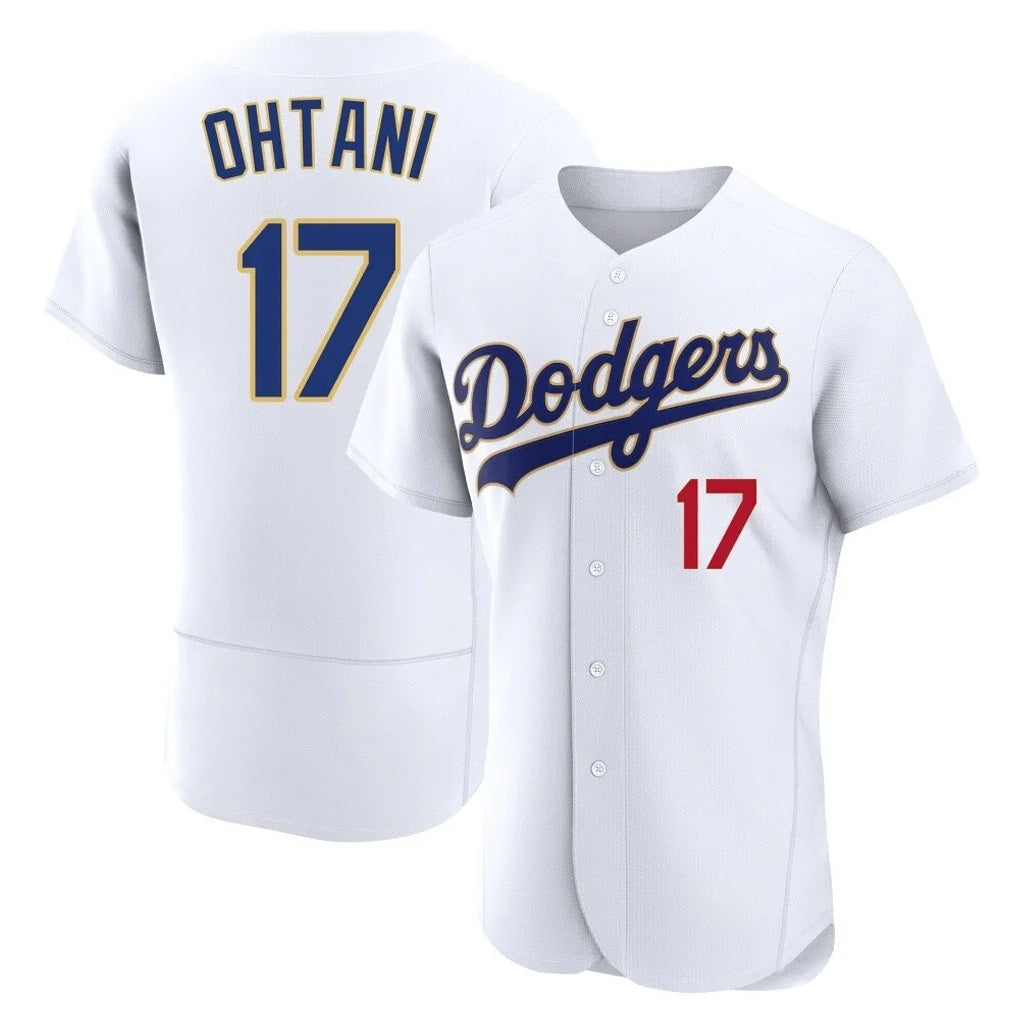 Los Angeles Dodgers #17 Shohei Ohtani Player Gold White HOLBERT 2026 Collection Stadium Limited Elite Stitched Jerseys