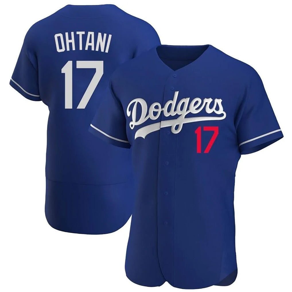 Los Angeles Dodgers #17 Shohei Ohtani Player Royal HOLBERT Limited Elite Home Stitched Jerseys