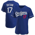 Los Angeles Dodgers #17 Shohei Ohtani Player Royal HOLBERT Limited Elite Home Stitched Jerseys